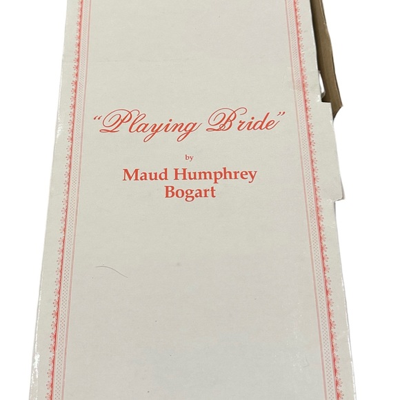1988 Playing bride porcelain doll maud Humphrey Bogart - Picture 5 of 7
